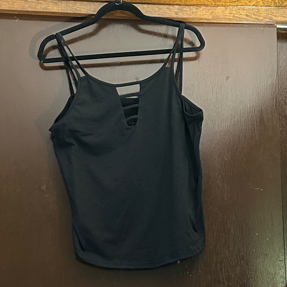 Chic Black Women's Camisole Top